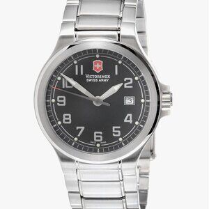 Victorinox Swiss Army Peak II Black Dial Men's Watch